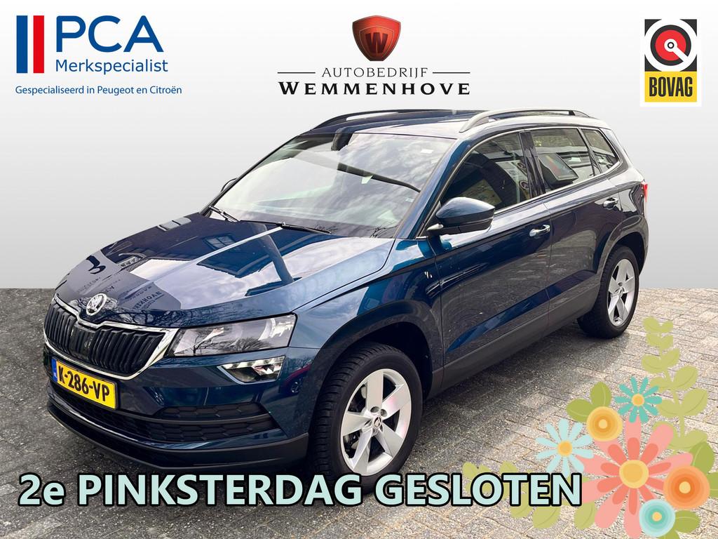 Skoda Karoq 1.0 TSI Business Edition (bj 2021), Voorwielaandrijving, 12 maanden, Stof, Gebruikt