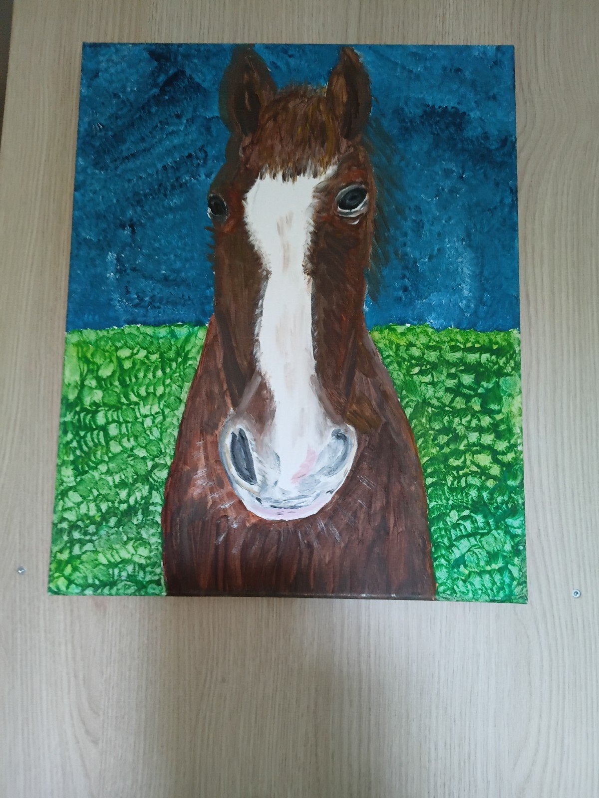 Schilderij zelf gemaakt, Antiek en Kunst, Kunst | Schilderijen | Modern, Ophalen