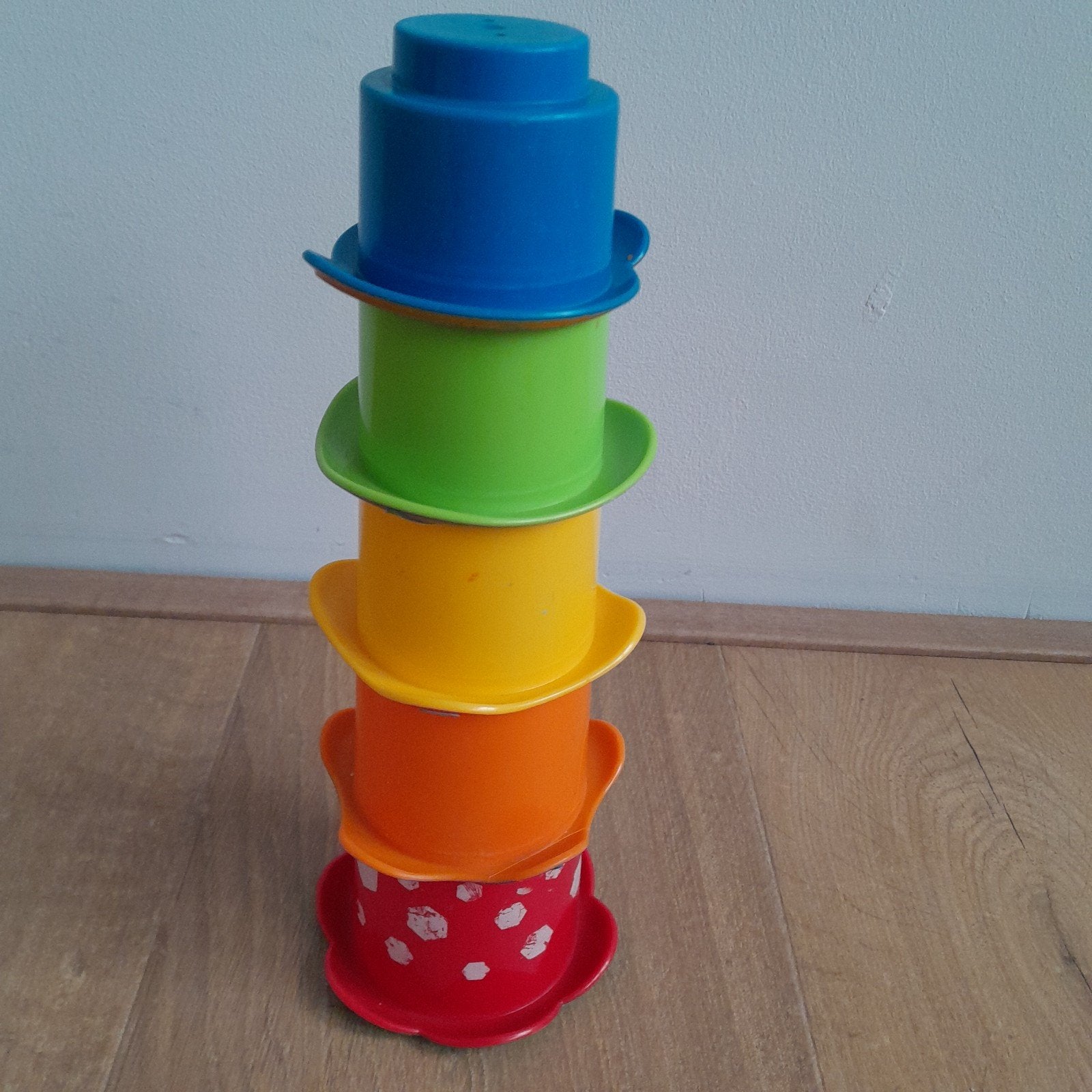 Stapeltoren/stapelbekers voor baby's en peuters, Ophalen of Verzenden, Gebruikt, Overige typen