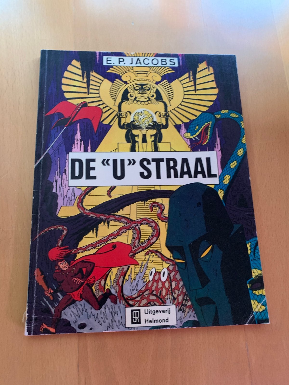 De "U" Straal - E.P. Jacobs - Uitgeverij Helmond, Eén stripboek, Ophalen of Verzenden, Gelezen