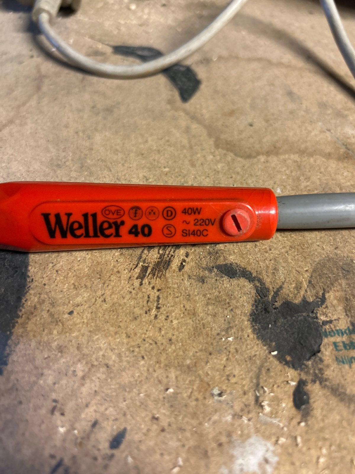 Weller 40W Soldeerbout SI40C - Gebruikt maar functioneel, Ophalen, Gebruikt, Overige typen, Overige merken