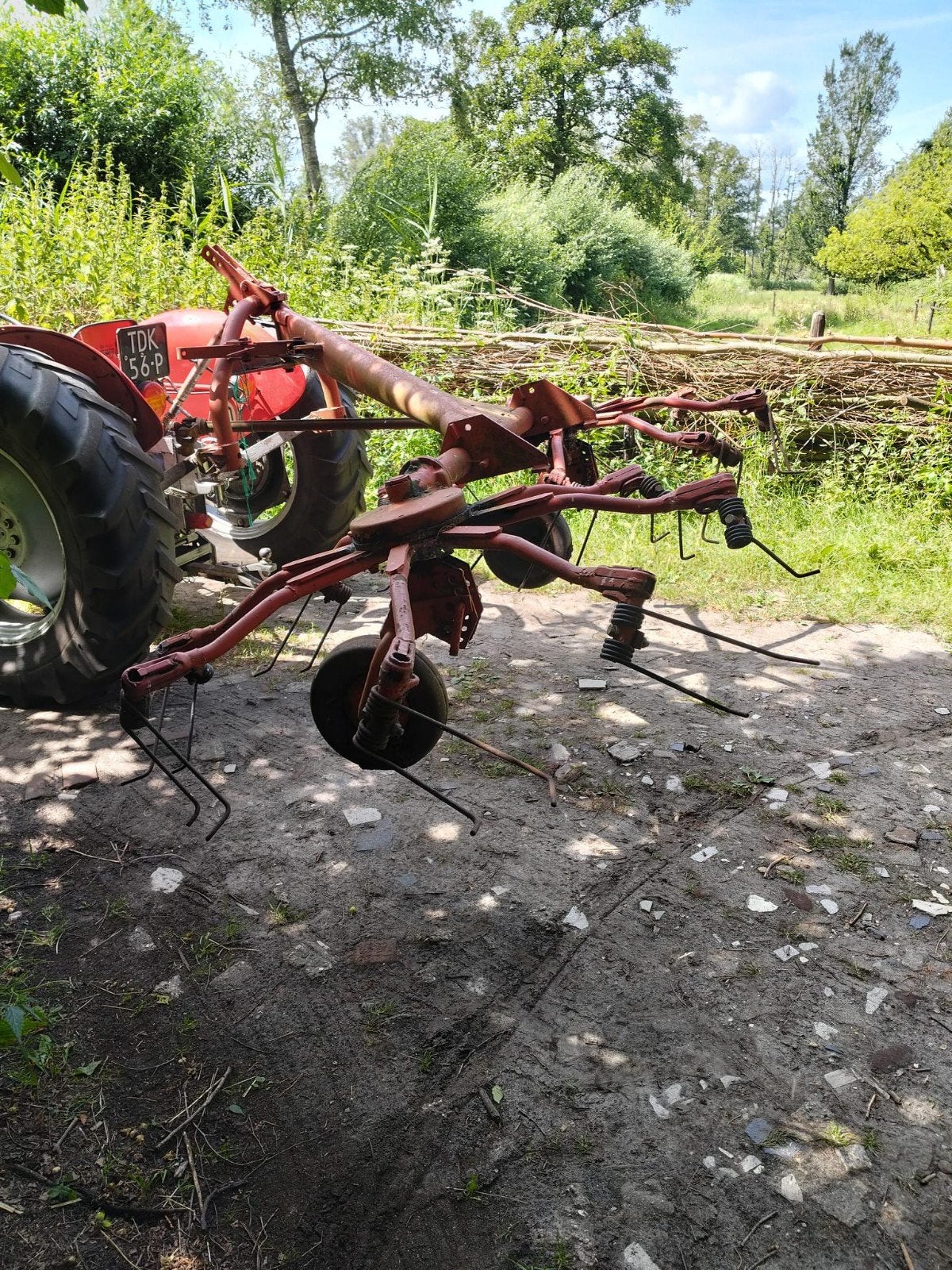 hooi schudder, Ophalen, Weidebouw