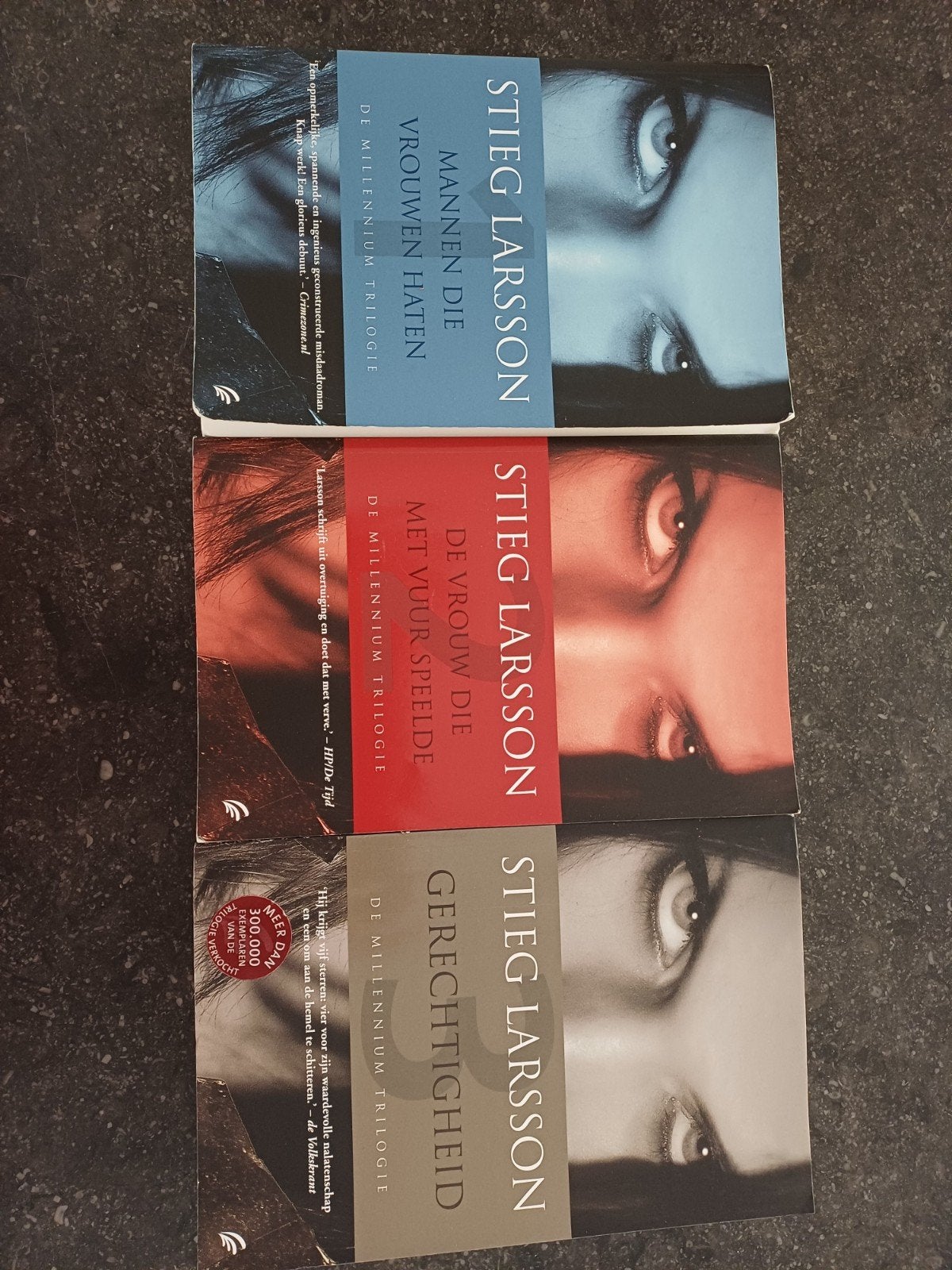 Stieg Larsson - Millennium Trilogie (3 boeken), Ophalen, Gelezen, Stieg Larsson, Nederland
