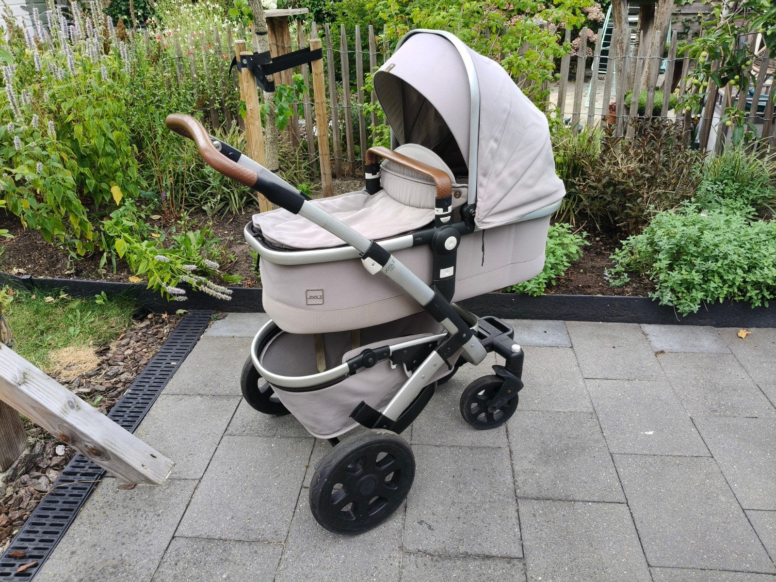 Joolz Geo 2 Combiwagen met Maxi Cosi adapters, accessoires, Gebruikt, Combiwagen, Met reiswieg, Ophalen