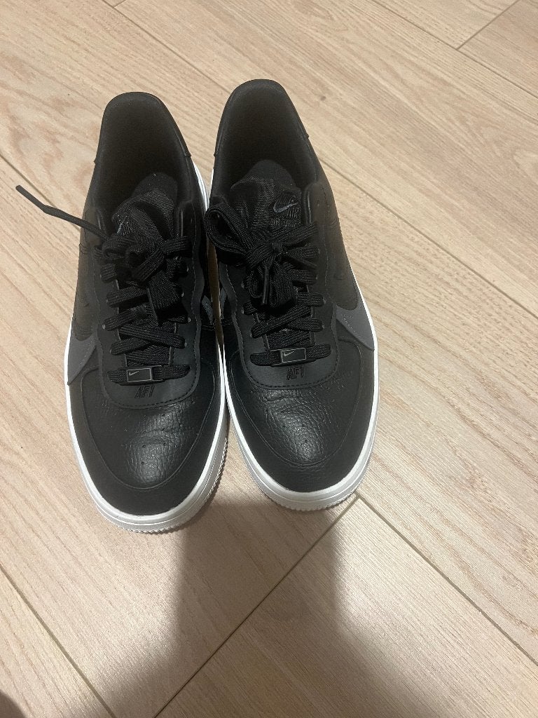 Nike airforce 1 sneakers heren maat 40,5, Ophalen of Verzenden, Zo goed als nieuw, Zwart, Nike