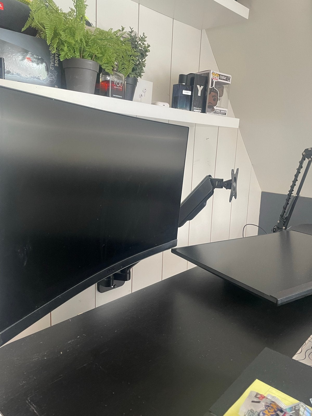 2 mooie monitoren met monitor arm, Computers en Software, Monitoren, Gaming, HDMI, Curved, VA