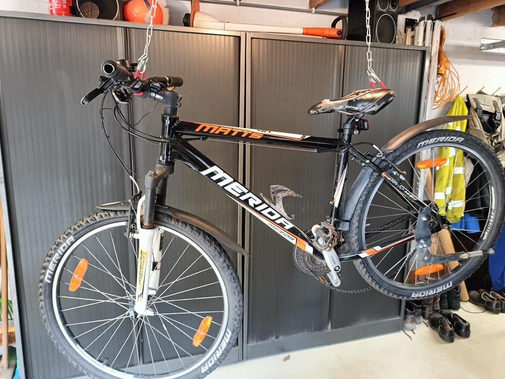 Merida Matts Mountainbike - Zwart/Oranje 26 inch, Ophalen, Gebruikt, Hardtail, Heren