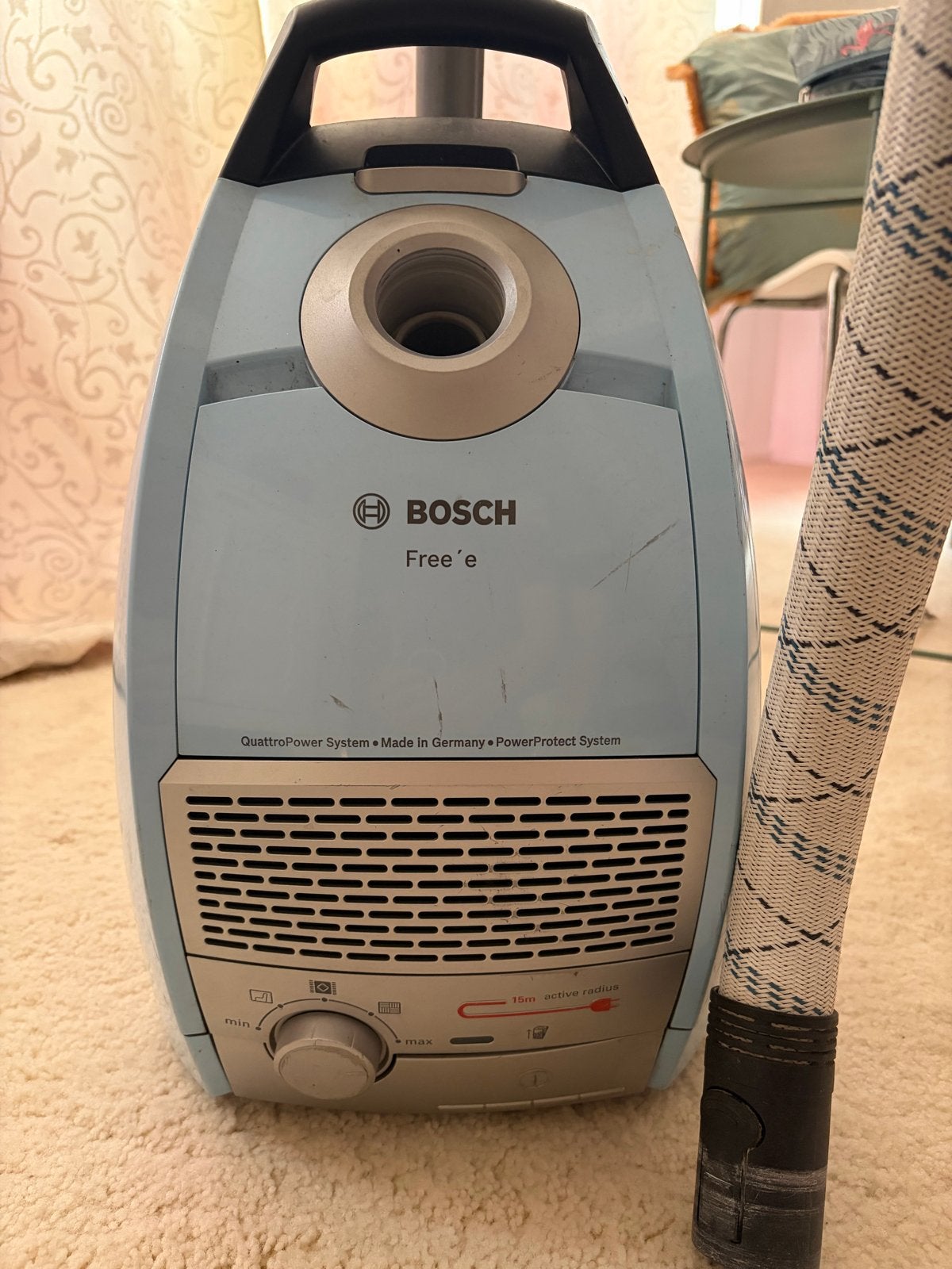 Bosch Free'e Sledestofzuiger - Goede staat, Gebruikt, Bosch, Ophalen, Stofzak
