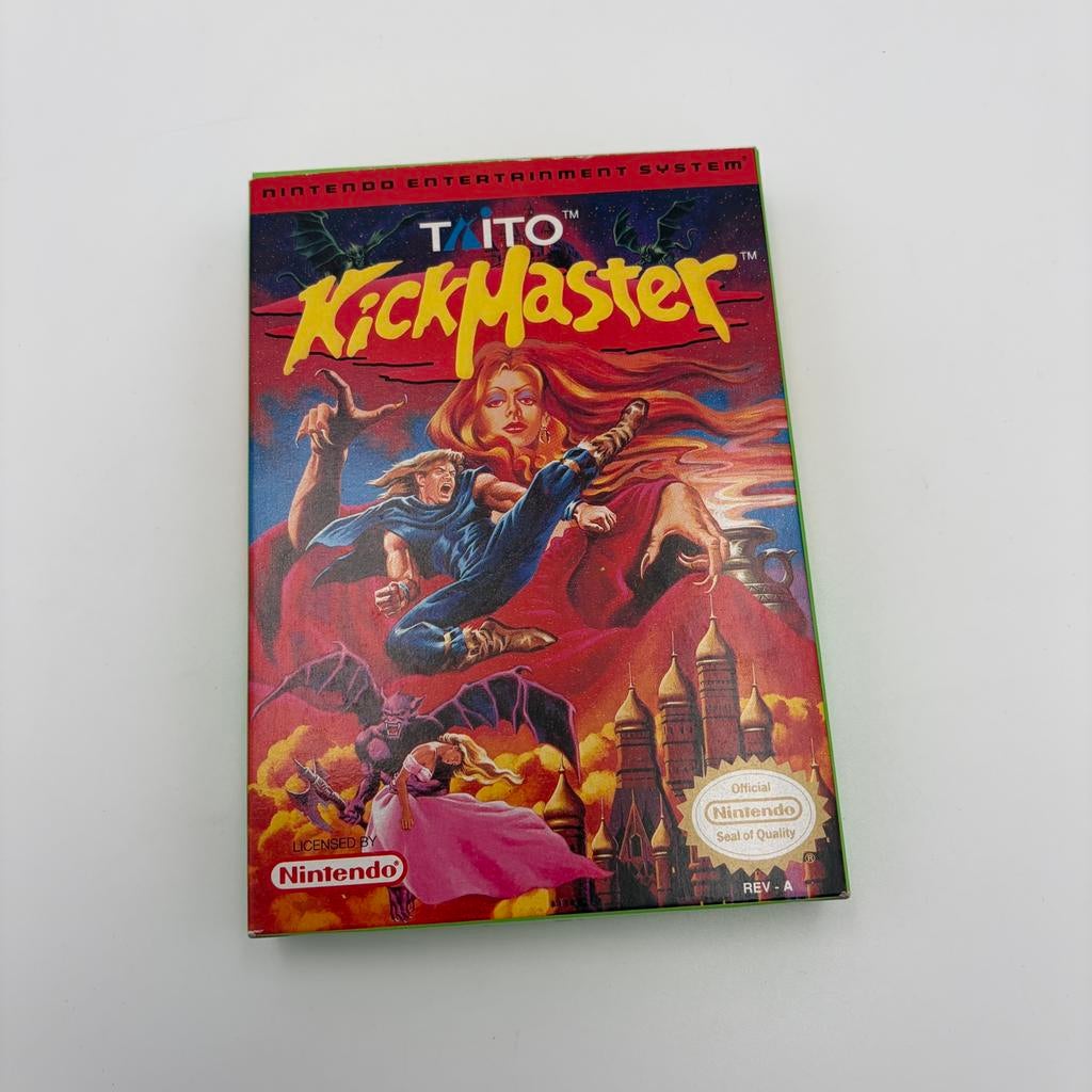 Kick Master Nintendo NES (USA), ., 1 speler, Ophalen of Verzenden, Zo goed als nieuw