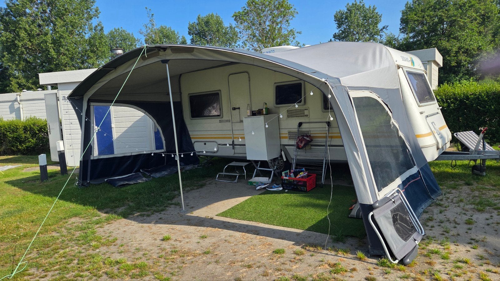 Brand voortent/luifel omloopmaat 13 (939/958), diepte 240, Caravans en Kamperen, Voortenten en Luifels, Ophalen, Gebruikt, Brand