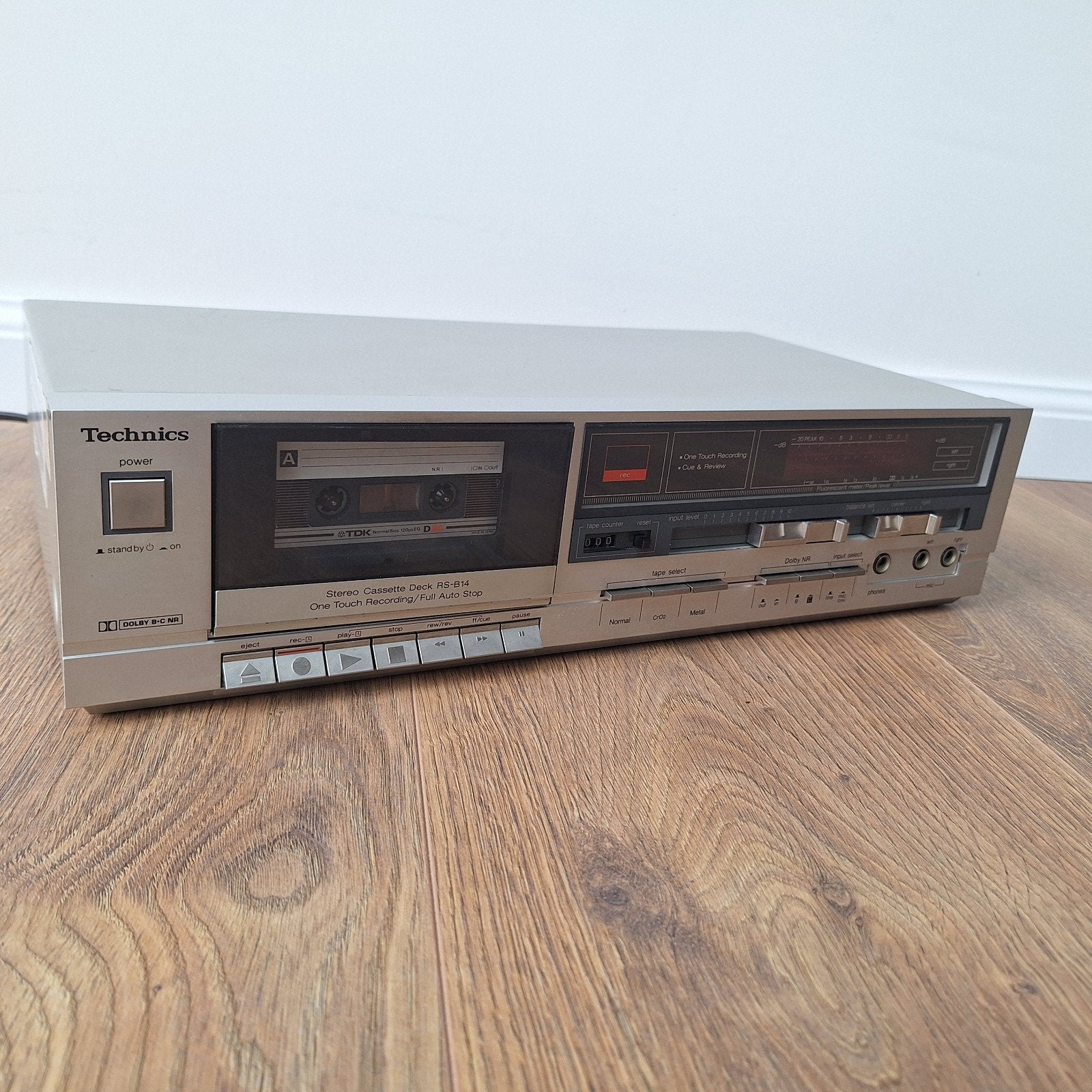 Technics RS-B14 Cassettedeck, Ophalen of Verzenden, Enkel, Overige merken, Tape counter