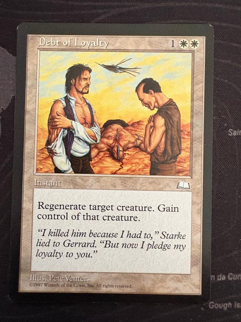 Magic: Debt of Loyalty - Weatherlight, Ophalen of Verzenden, Zo goed als nieuw, Losse kaart