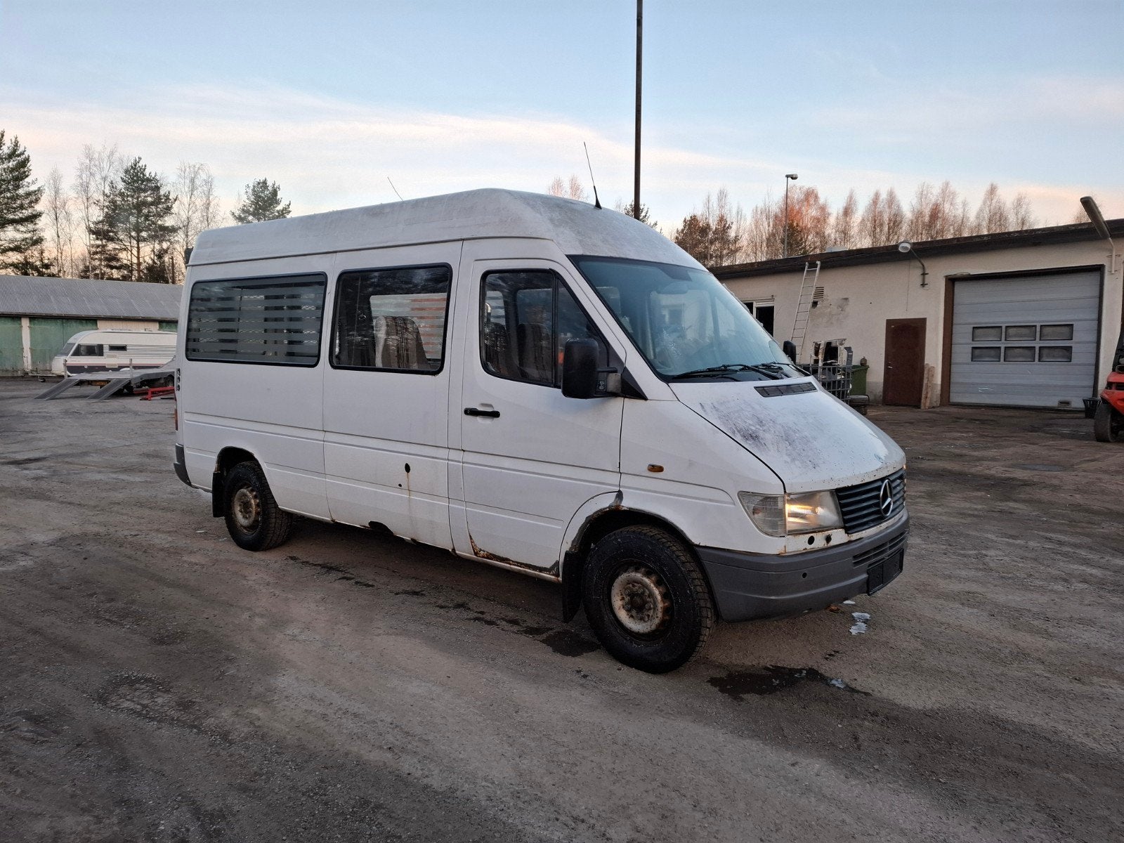 Mercedes sprinter 214 invalide auto, Ophalen
