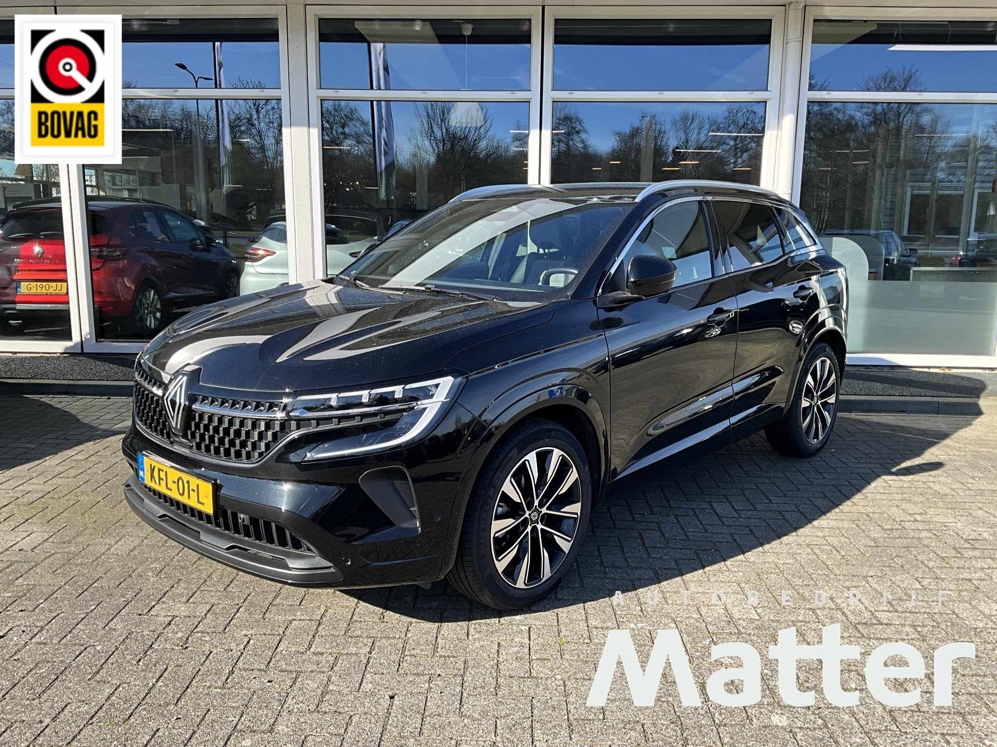 Renault Austral 1.3 mild hybrid 160 X-Tronic techno, Auto's, 12 maanden, Euro 6, 4 cilinders, Leder en Stof