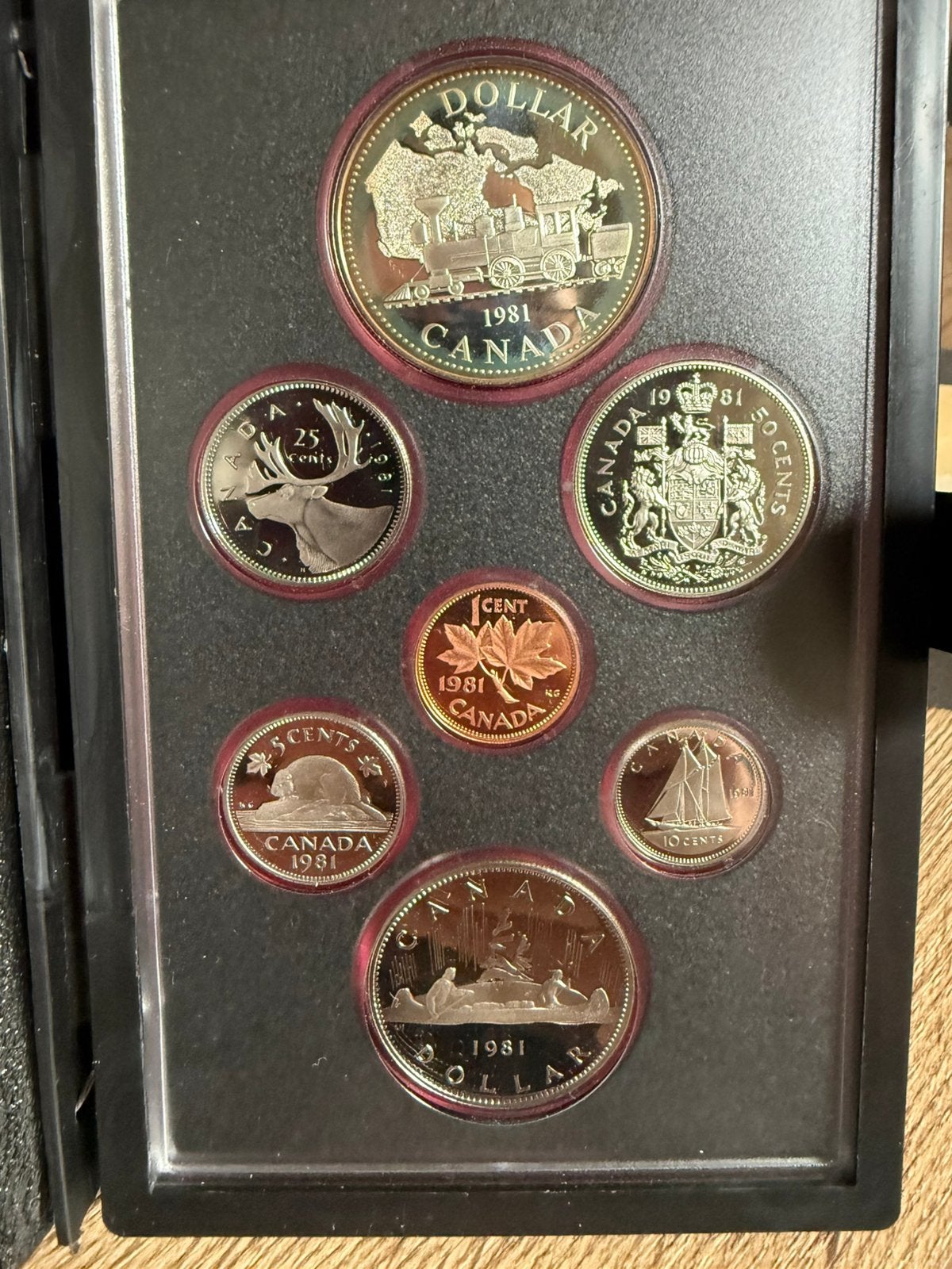 Proofset 1981 Royal Canadian, Postzegels en Munten, Ophalen of Verzenden, Noord-Amerika, Setje, Zilver