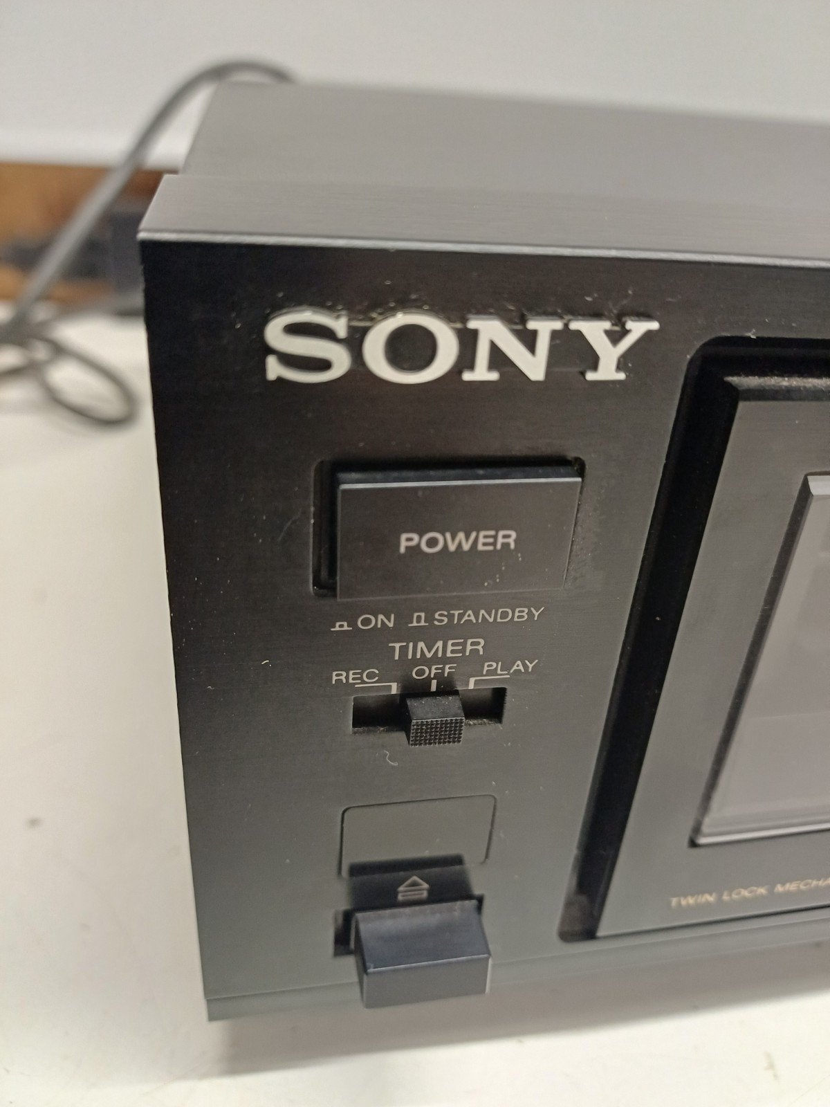 Sony TC-K410 Stereo Cassettedeck - Goede staat, werkt prima, Audio, Tv en Foto, Cassettedecks, Ophalen of Verzenden, Enkel, Sony