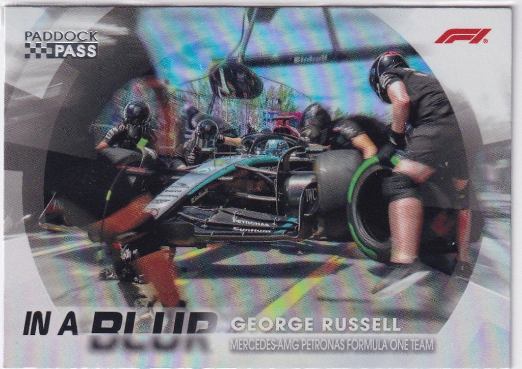 George Russell In A Blur Refractor #BL-5, Verzenden, Nieuw, Formule 1