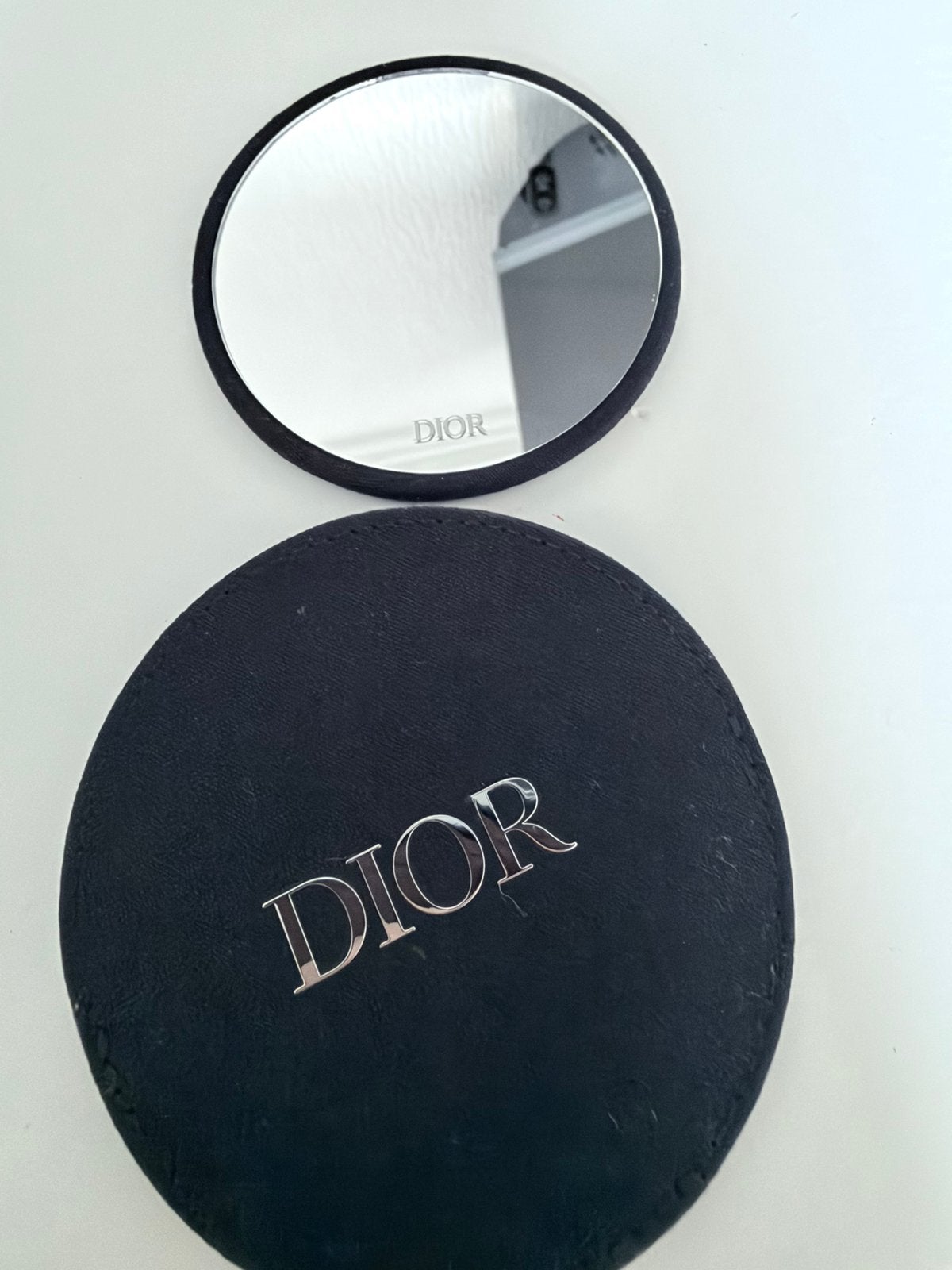 Dior spiegeltje nieuwe, Gehele gezicht, Zwart, Nieuw, Ophalen of Verzenden