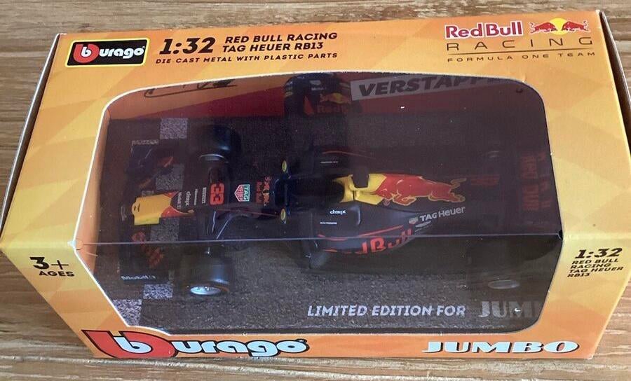Max verstappen rb13. Scale 1:32. Special edition jumbo 2017, Verzenden