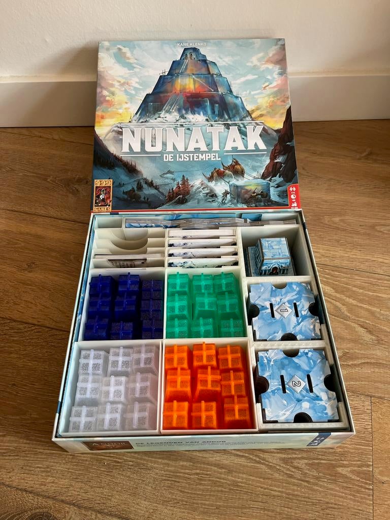 3d printed insert Nunatak, Hobby en Vrije tijd, Gezelschapsspellen | Bordspellen, Nieuw, Ophalen of Verzenden
