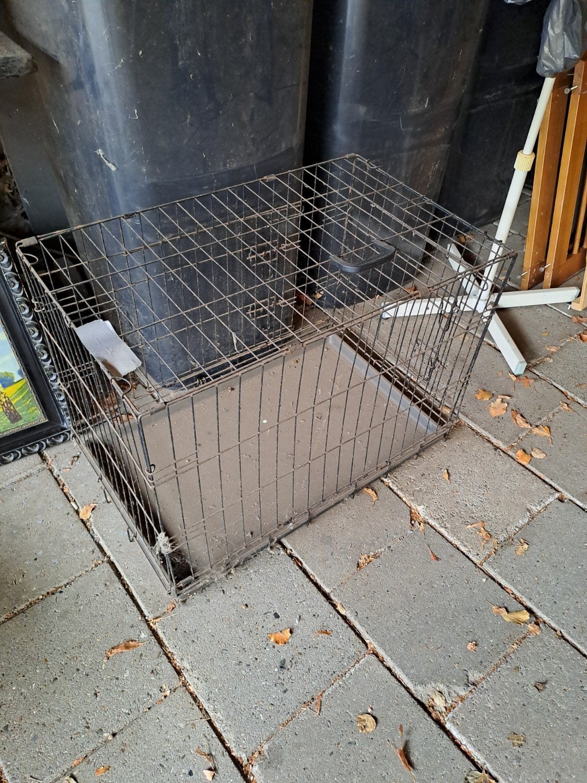 hondenbench, Dieren en Toebehoren, Ophalen, Zo goed als nieuw, Minder dan 75 cm, Minder dan 65 cm