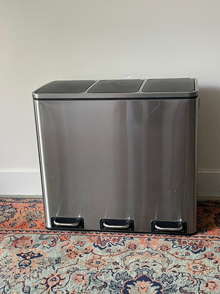 Afvalscheiding/recycling prullenbak Steeldesign, 40 liter of meer, Ophalen, Kunststof, Minder dan 50 cm
