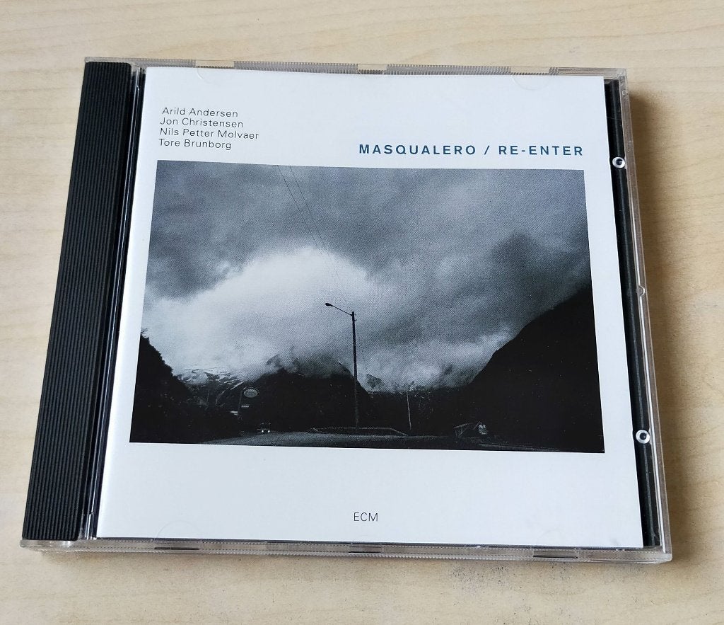 Masqualero - Re-Enter CD 1991 ECM Nils Petter Molvaer, Ophalen of Verzenden, Zo goed als nieuw, Jazz