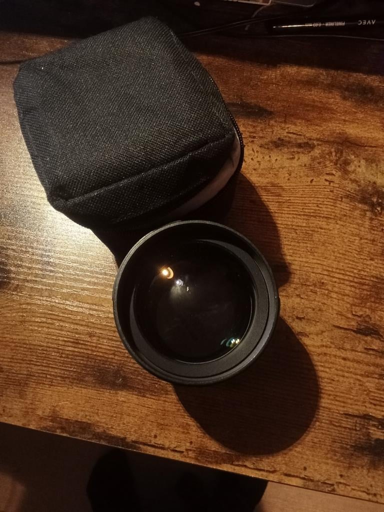 Samyang 85mm EF T1.5 Cinema Lens - Perfect voor Video, Ophalen of Verzenden, Telelens