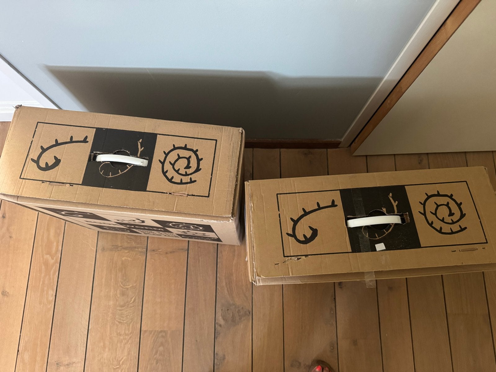 Kartell Bookworm wandplank 7 steunen wit, Ophalen, Met plank(en), Kunststof, Nieuw