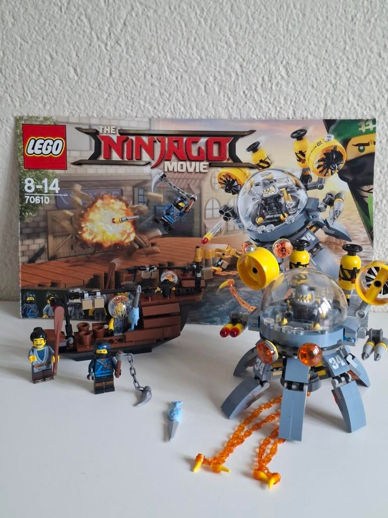 Lego Ninjago Movie 70610 Vliegende kwal sub, Kinderen en Baby's, Speelgoed | Duplo en Lego, Ophalen of Verzenden