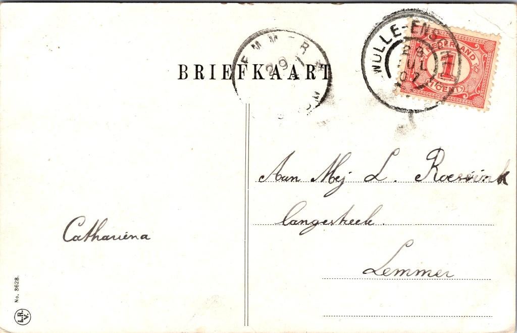 Almelo 10 antieke ansichtkaarten briefkaart jagertje haven, Verzenden, Voor 1920, Gelopen, Overijssel