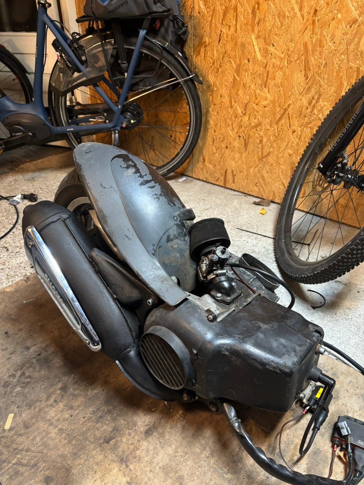 Piaggio Skipper LX 125cc Blok | Plug & Play, Ophalen, Zo goed als nieuw, Blok, Piaggio