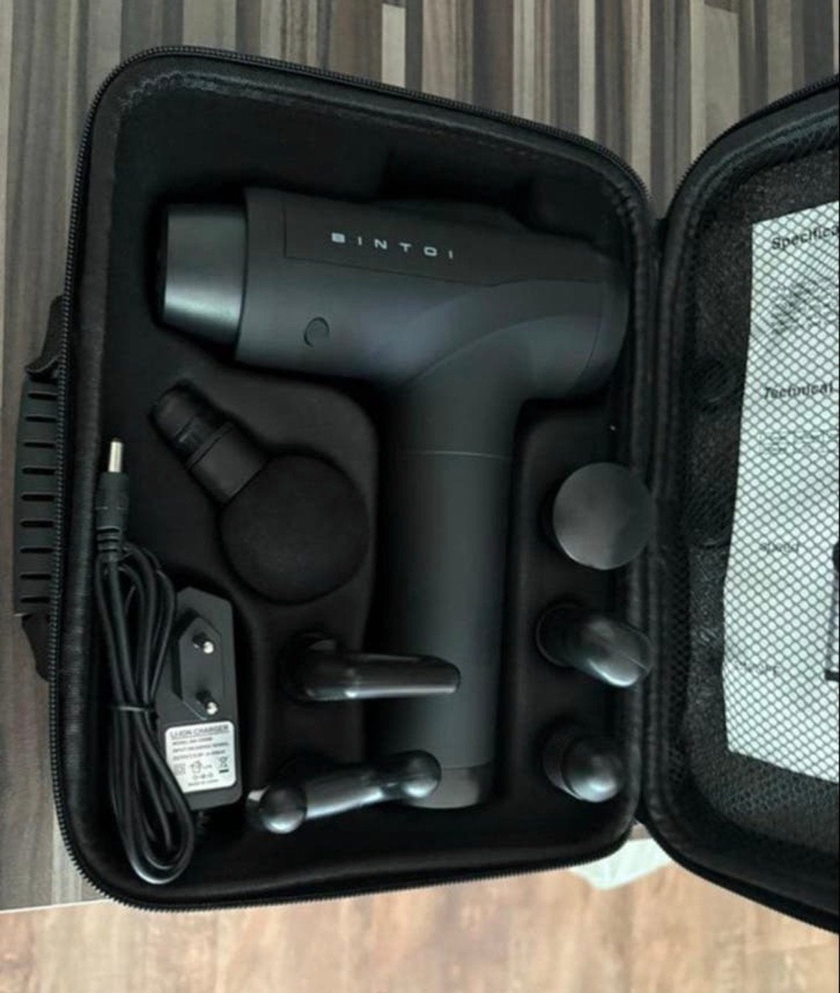 Bintoi Massage Gun - Zo goed als nieuw, Ophalen of Verzenden, Zo goed als nieuw, Apparaat