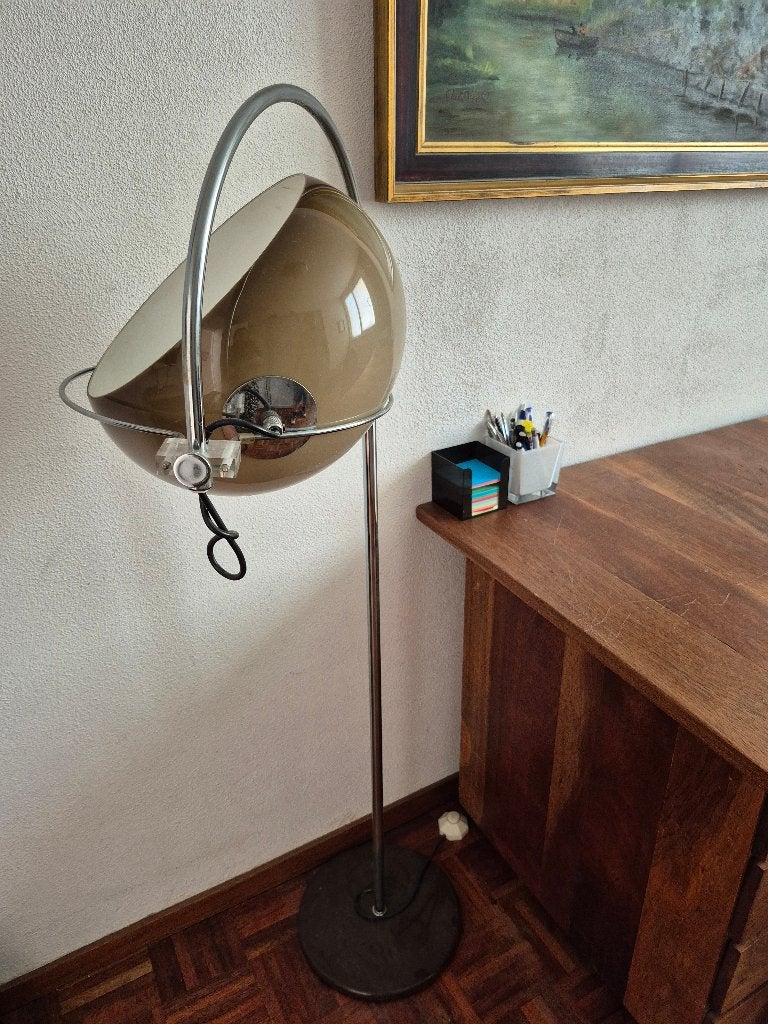 vintage staande vloerlamp Gepo Amsterdam, Ophalen, Gebruikt, Vintage design, 100 tot 150 cm