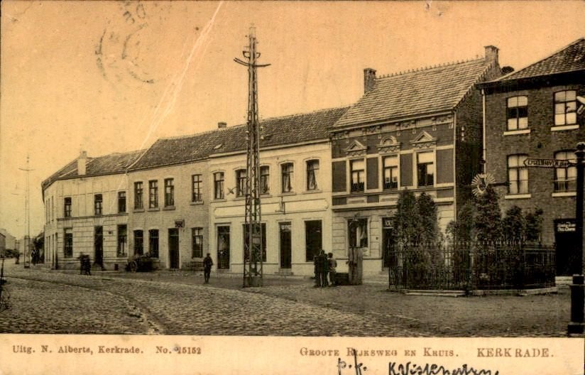 Kerkrade - Rijksweg - 1905, Verzenden, Voor 1920, Gelopen, Limburg