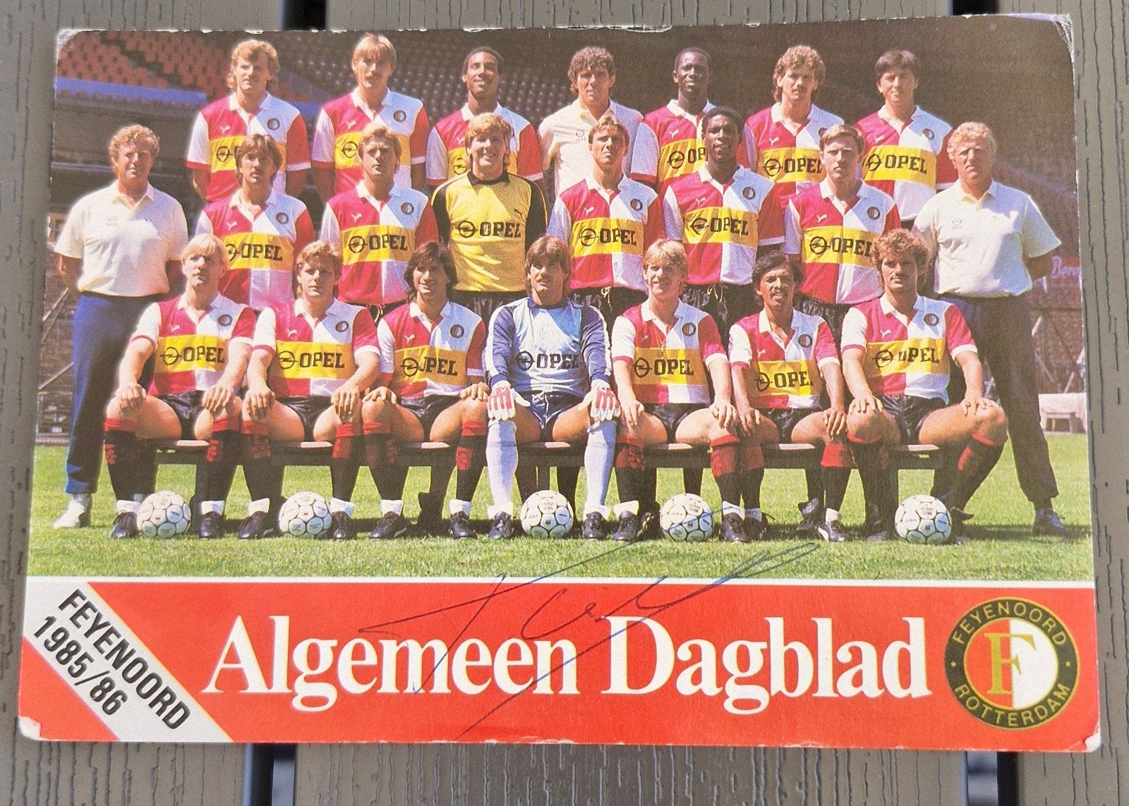 Feyenoord kaart seizoen 1985/86
kom gerust eens langs om te, Ophalen of Verzenden, Gebruikt, Feyenoord, Spelerskaart