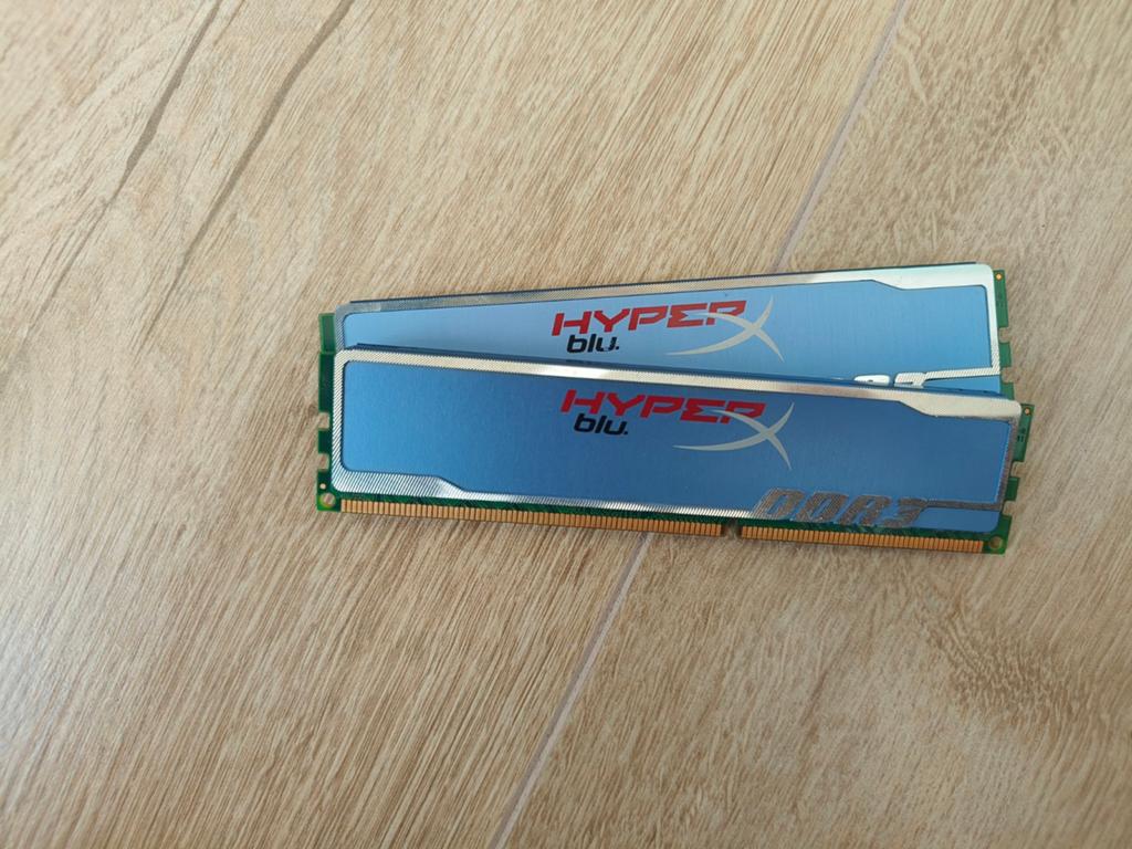 HyperX Fury DDR3 RAM 2x4GB (8GB totaal), Computers en Software, RAM geheugen, Gebruikt, 8 GB, DDR3, Ophalen of Verzenden