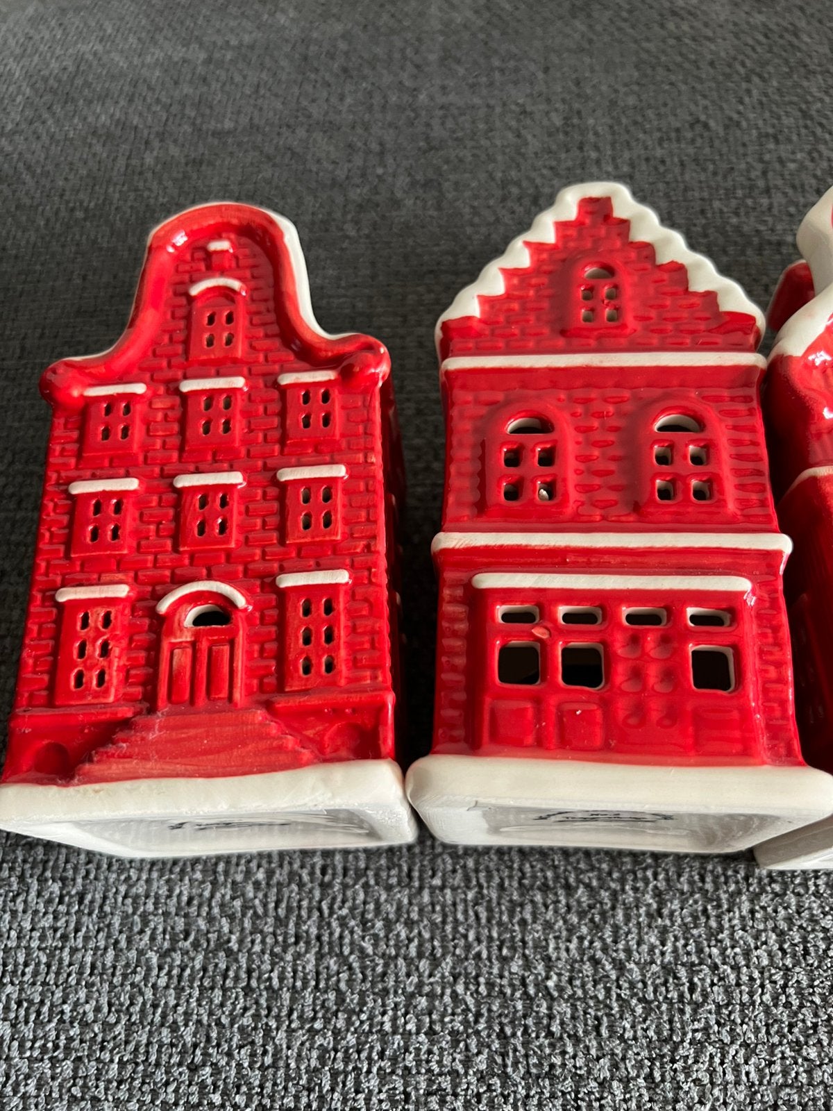 Rode grachtenhuisjes nationale postcodeloterij, Verzamelen, KLM Huisjes, Ophalen of Verzenden, Zo goed als nieuw