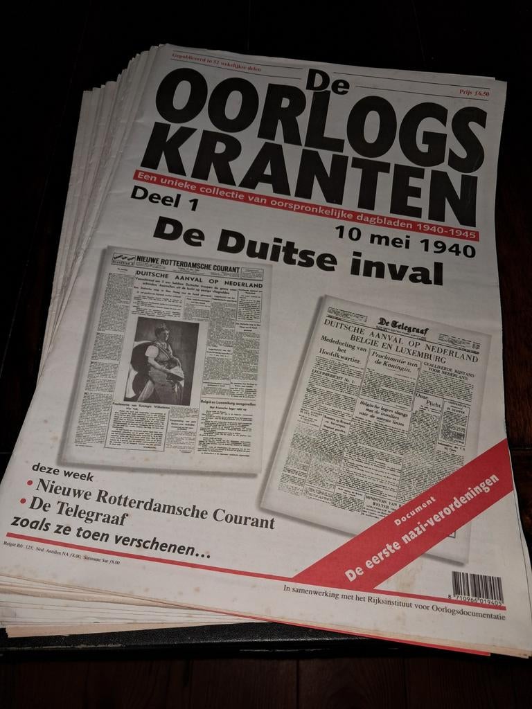 De Oorlogskranten (14 delen) - Unieke collectie 1940-1945, Ophalen of Verzenden