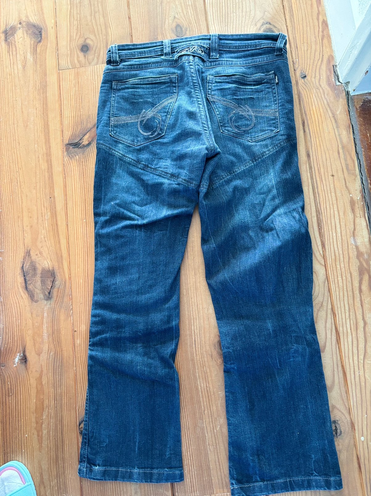 Motorjeans, Motoren, Kleding | Motorkleding, Ophalen of Verzenden, Tweedehands, Dames, Broek | textiel