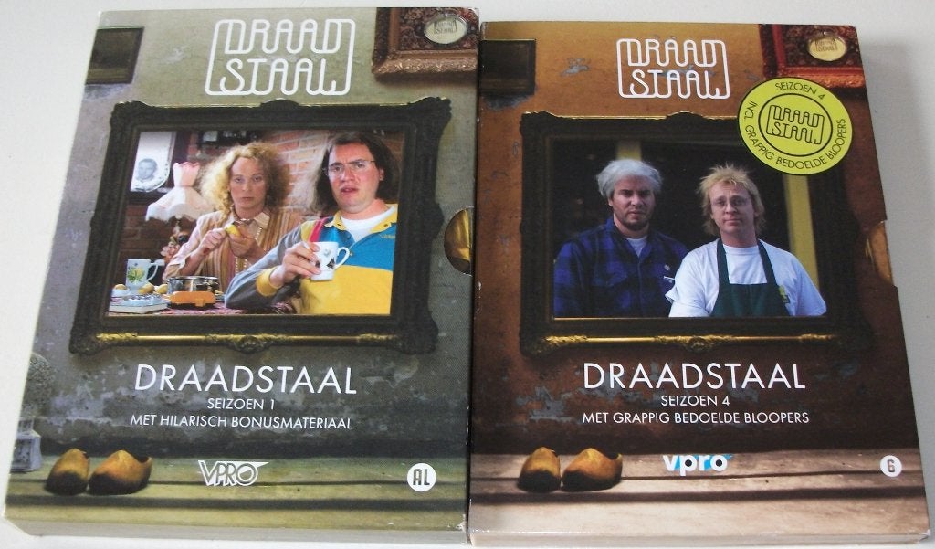 Dvd *** DRAADSTAAL *** Seizoen 1 + 4, Alle leeftijden, Ophalen of Verzenden, Komedie, Gebruikt