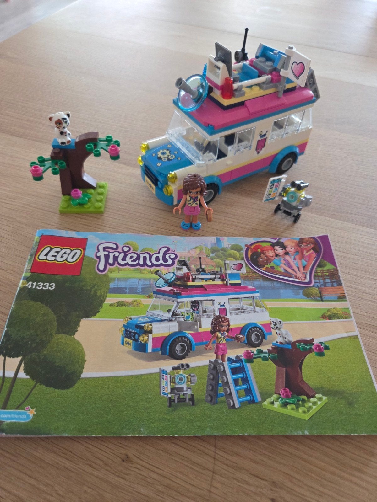 lego 41333 missionvoertuig, Lego, Friends, Ophalen of Verzenden, Zo goed als nieuw
