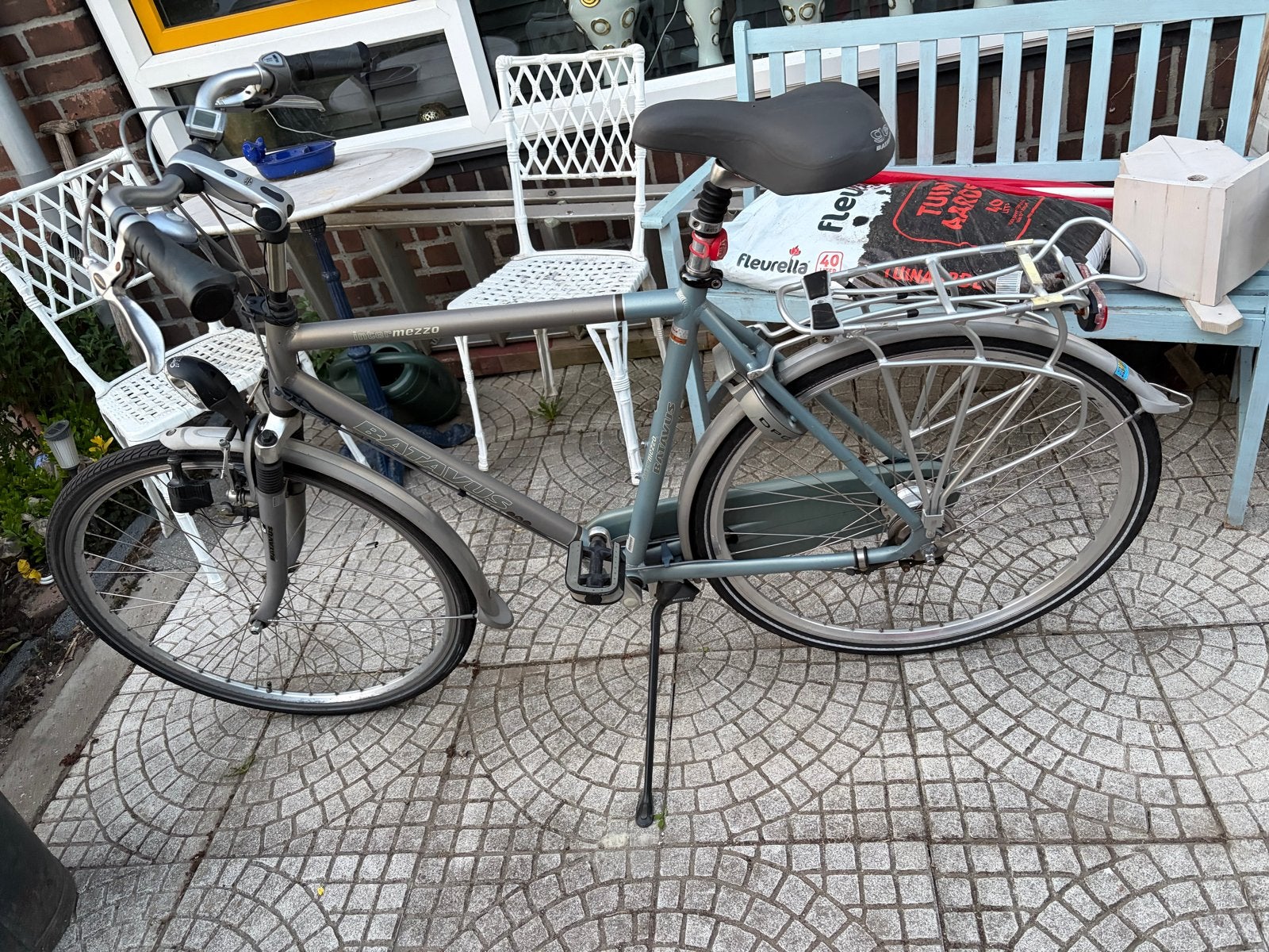Batavus Intermezzo herenfiets  met 7 versnellingen, Fietsen en Brommers, Ophalen, Gebruikt, Versnellingen, Batavus