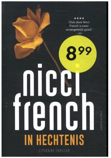 Nicci French - In hechtenis, Ophalen of Verzenden, Zo goed als nieuw, Nicci French