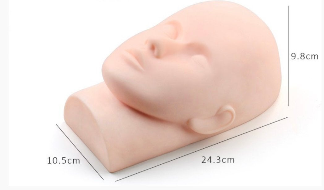 Mannequin oefenhoofd voor massage & wimperextensions, Ophalen of Verzenden, Nieuw, Overige typen