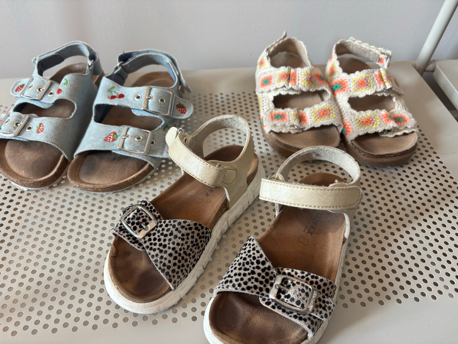 Leuke sandalen voor meisjes - maat 26/27, Ophalen of Verzenden, Gebruikt, Meisje, Schoenen