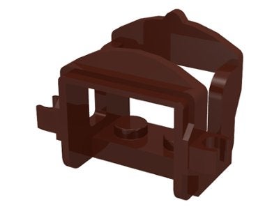 Lego Brown Horse Saddle with Clips, Gebruikt, Overige thema's, Lego, Accessoire