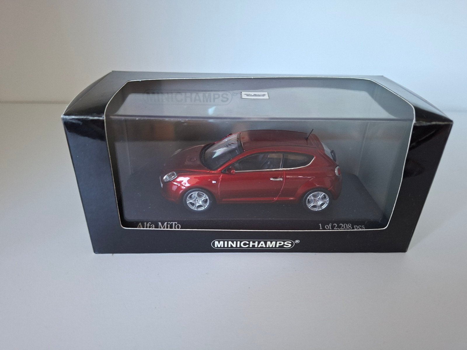 Alfa romeo Mito minichamps, Ophalen of Verzenden, Zo goed als nieuw, Auto, MiniChamps