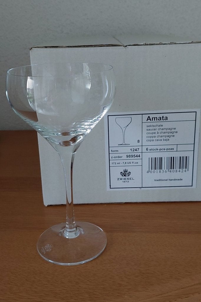 Zwiesel Amata Sektglazen - Set van 6, Ophalen, Glas of Glazen, Overige merken, Nieuw