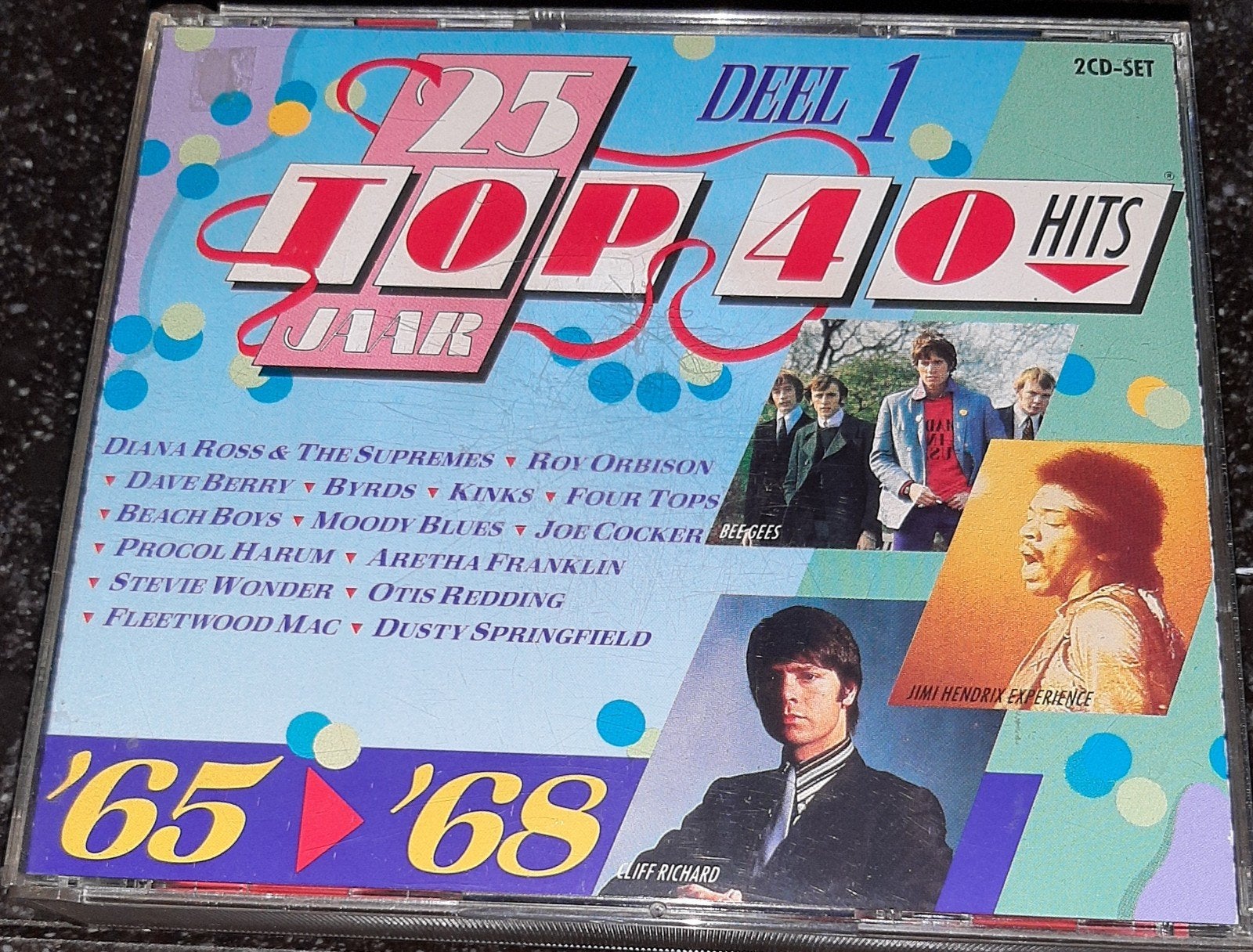 25 jaar top 40 hits deel 1 2cdbox, Cd's en Dvd's, Cd's | Verzamelalbums, Ophalen of Verzenden, Zo goed als nieuw, Pop, Boxset